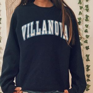 ☆villanova navy blue crew neck!!